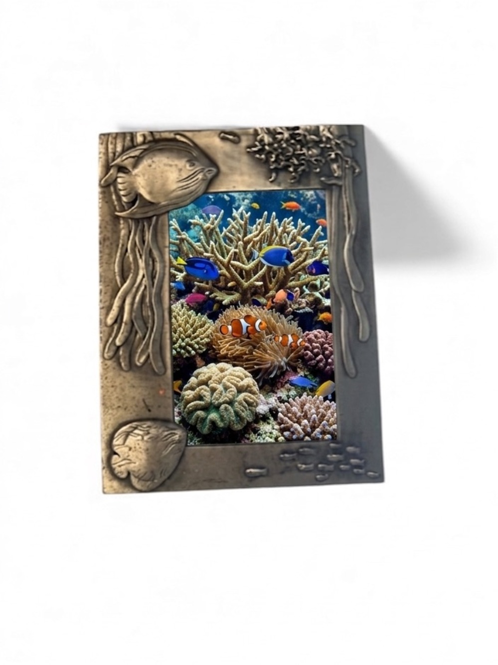 Silver-Tone Nautical Photo Frame | Home Accents